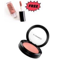 ราคา ด่วน! MAC Powder Blush ของแท้ แถมฟรี! Tarte Lip Paint (1708536804)