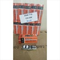 ราคา T10 12V LED Blue Stanley Star 2549 หลอดไฟแบบเสียบปลั๊ก (44318895054)