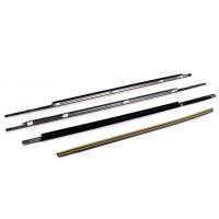 ราคา คิ้วยางรีดน้ำประตูชุบเงิน นอกรถ 4ประตู โตโยต้า โคโรลล่า สามห่วง E100 EE101 AE100 AE102 Toyota Corolla ปี 2534-40 ตรงรุ่น (8243120708)