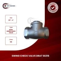 ราคา SWING CHECK VALVE 2" INCH VALVE TABOK DRAT SS316 (45001992016)