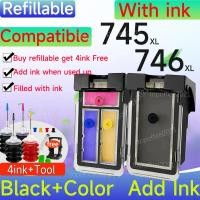 ราคา PG 745 CL 746 หมึก PG745XL CL746XL ตลับหมึกรีฟิลสําหรับ MG2470/MG2570/MG3070/MX497 (40416768982)