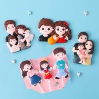 ราคา ครอบครัวเค้กตกแต่งยางนุ่มเครื่องปั้นดินเผานุ่มพ่อแม่และลูกเค้กตกแต่งปลั๊กอินอบ (43360424078)