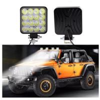 ราคา ไฟสปอร์ตไลท์ แสงสีขาว มอเตอร์ไซค์ รถยนต์ รถใหญ่ หกล้อ สิบล้อ SPL 18w/36w 12v/24v 1อัน (9716556844)