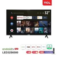 ราคา TCL LED32S6500 Android TV 32 นิ้ว HD รับประกัน 1ปี (6525735754)