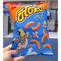 ราคา [แพค 3 ห่อ] cheetos puffs ชีโตส ข้าวโพดอบกรอบ พัฟ รสชีสซี่ ชีส 66 ก. (24252588744)