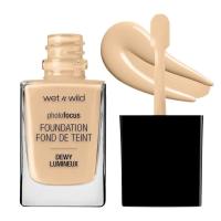 ราคา Wet n wild Photo Focus Dewy Liquid Foundation Makeup, Soft Beige (บรรจุภัณฑ์พฤษภาคม) (51901488305)