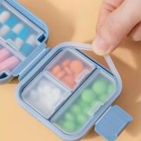 ราคา anastasia_66.shop ตลับใส่ยาแบบพกพา กล่องยา กันน้ำและกันความชื้น ขนาดเล็ก พร้อมส่ง (28311297872)