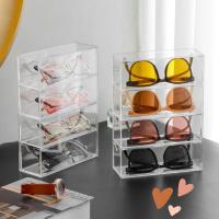 ราคา กล่องเก็บแว่นกันแดด กล่องแว่นตา กล่องใส กล่องใส่แว่นตา สําหรับเก็บแว่นตา ประหยัดพื้นที่ Cheese girl (43619128611)