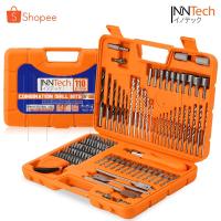 ราคา InnTech ชุดดอกสว่าน เจาะปูน / ไม้ / เหล็ก 110 ชิ้น V-SERIES ดอกสว่านเจาะปูน ดอกสว่านเจาะไม้ ดอกสว่านเจาะเหล็ก [TDB-110V] (26169663397)