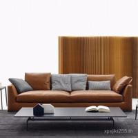 ราคา Trio โรงแรมล็อบบี้ของแท้หนังเดี่ยว Villa Minimalist อิตาลีโซฟาโซฟาผสมโซฟา Cowhide ห้องนั่งเล่น JW2E (41577101045)