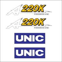 ราคา A220K Furukawa Unic Sticker รถเครน สติ๊กเกอร์ เครนเก่าญี่ปุ่น - Decal kit - CRANE (27740256959)