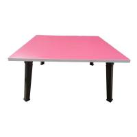 ราคา NK Furniline โต๊ะญี่ปุ่นสี่เหลี่ยม75x75ซม.-ท็อป (สีชมพู) (42772880325)