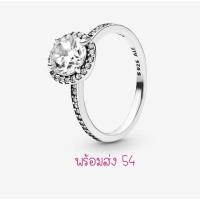 ราคา (ของแท้100%)Pandora silver ring แหวนเพชร (16438743733)