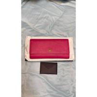 ราคา กระเป๋าสตางค์สีชมพู กระเป๋าสตางค์ MCM กระเป๋าสตางค์สามพับมือ2 (26152166495)