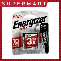 ราคา SUPERMART Energizer Max E92 AAA Pack4 #1327206 (24982249581)