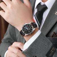 ราคา นาฬิกาผู้ชายผู้ชายนาฬิกาแฟชั่นลําลองเข็มขัดควอตซ์นาฬิกาผู้ชาย (25434084197)