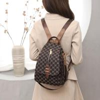 ราคา กระเป๋าเป้สะพายหลังผู้หญิง 2023 สไตล์ใหม่อินเทรนด์เกาหลีรุ่นแฟชั่น ทั้งหมด-จับคู่ สุภาพสตรีกระเป๋าเป้สะพายหลังหนังนุ่มขนาดใหญ่-ความจุเดินทางป้องกันการโจรกรรมกร (43774131228)