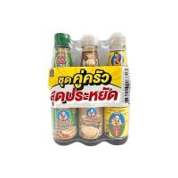 ราคา ชุดเช็ต 3 ขวด ซีอิ้วขาวสูตร1 300 มล.+ซอสหอยนางรม 350 กรัม+ซอสฝาเขียว 300 มล.ตราเด็กสมบูรณ์ (25744691610)