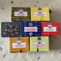 ราคา 12 Grains Tower Incense Sandalwood Sage Cone Fragrance Indoor Office Purification Air Soothing Relaxing Mood Natural Aro (27163686210)