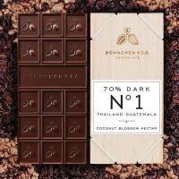ราคา 70% DARK BLEND N0.1 : CHOCOLATE WITH COCONUT SUGAR / 70% ช็อกโกแลตผสมน้ำตาลมะพร้าว (7296880699)