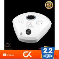ราคา CK Mobile กล้องวงจรปิด IP Camera VR 360º WiFi HD พร้อมAdapter (383576725)