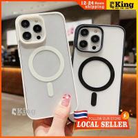 ราคา King เคส แม่เหล็ก สำหรับ กันกระแทก ชาร์จไร้สายหรูหรา For Iphone 13 15 7Plus 14 12 11 Pro MAX 8 6 (42019705380)