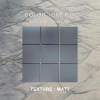 ราคา โมเสคตกแต่ง กระเบื้อง โมเสค สีเทา ผิวด้าน (18082691225)