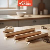 ราคา ไม้นวดแป้งสําหรับนวดแป้ง ขนาด 9 นิ้ว / 12 นิ้ว / 15 นิ้ว (44073774173)