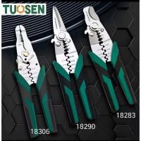 ราคา Tuosen คีม คีมปอกสายไฟ คีมช่าง ไฟฟ้า อเนกประสงค์ ขายส่ง คีมตัดลวดสแตนเลส คีมปอกสายไฟ คีมตัดสายไฟ 18306 18283 18290 (27072577753)