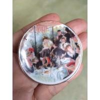 ราคา จานโชว์ Ireland ขอบทองขนาด5ซม สินค้ามือสองจากตู้ญี่ปุ่น (21091235984)