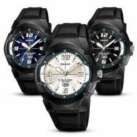 ราคา Casio แท้ 100% รุ่น MW-600F แบตเตอรี่ 10 ปี สายเรซิ่น (139007248)