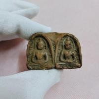 ราคา พระซุ้มกอคู่ พระซุ้มกอแฝด พระซุ้มกอเรือนแก้ว เนื้อดิน สภาพเก่ามีความสวยงาม (19981238450)