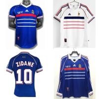 ราคา Retro France 1998 zinde henry World Cup เสื้อฟุตบอลบ้านแขนยาว (28943486401)