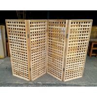 ราคา ฉากกั้น ระแนงบังตา ฉากไม้สัก ลายหมากฮอตขนาด1.20cmกางสุดกว้าง2เมตร ทำจากไม้สักแท้100% (40861112217)