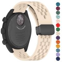 ราคา สายรัดซิลิโคนสําหรับ Omega X Swatch Joint MoonSwatch Planet นาฬิกาโลหะหัวเข็มขัดแม่เหล็กสายรัดข้อมือสร้อยข้อมือ Correa (24728950033)