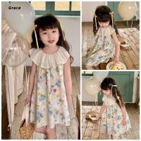 ราคา [Grace] สงกรานต์ 2025 ชุดไทยเด็กผู้หญิงลายดอกพิเศษ เหมาะสำหรับการถ่ายภาพ...GR638# (27427678669)