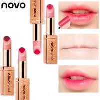 ราคา ลิปทูโทน โนโว novo double color ฝาครอบแบบแม่เหล็ก แท่งสีทอง Novo Hydra lip สายแบ๊วต้องมี (14998802163)
