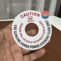ราคา ป้ายเตือนพวงมาลัยพาวเวอร์ Honda Crv Civic Accord (43672737702)