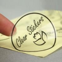 ราคา สติ๊กเกอร์ไวนิลใสพิมพ์ตามเมตร / พิมพ์ฉลากสติ๊กเกอร์ / สติ๊กเกอร์ฉลากโลโก้ (41226081051)