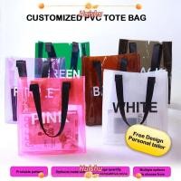 ราคา HUISHU กระเป๋ากันน้ํา PVC ความจุมาก ดีไซน์ใสๆ การ์ตูน สไตล์หญิง (51501684831)