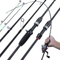 ราคา Sougayilang 1.8M UL คันเบ็ดตกปลา 3 ส่วนหล่อเบ็ดตกปลาน้ำหนักเบาน้ำหนักเบาประมงรอกตกปลา (8244326853)