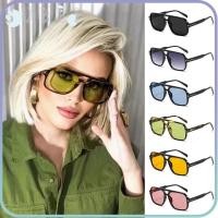 ราคา แว่นกันแดด SUKAA Double Bridges Square Sun ในสไตล์เรโทรยุค 70s พร้อมการปกป้อง UV400 สวมใส่ง่ายสำหรับทั้งผู้หญิงและผู้ชาย (28892884487)