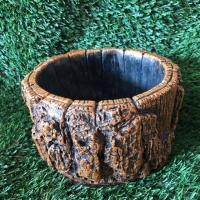 ราคา กระถางแคคตัส ลายเปลือกไม้ (2131702688)