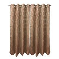 ราคา KASSA HOME ผ้าม่านประตู ตาไก่ รุ่น KOCHI-CHO-220 GMT ขนาด 138 x 220 ซม. สีน้ำตาล ผ้าม่าน มู่ลี่ (5533174242)