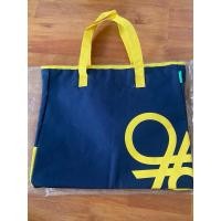 ราคา ของใหม่กระเป๋าสะพายข้างสีน้ำเงินสดยี่ห้อBenetton (24026209968)