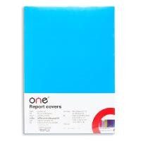 ราคา แผ่นพลาสติกทำปก A4 ONE สีฟ้า (บรรจุ 10 แผ่น/แพ็ค) (8479914427)