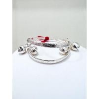 ราคา กำไลข้อเท้าเด็กหนัก 1 บาท ลายดอกไม้เงินแท้ 92.5% รับประกันเงินแท้ % (22145326587)