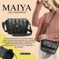 ราคา MAIYA BLACK BAG - SOPHIE MARTIN PARIS | กระเป๋าสะพายข้าง (44454976845)