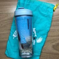 ราคา Starbucks tumbler - แก้วสตาร์บัค ของแท้ limited edition ด้านล่างเป็นมุกๆสีขาวเทา (1138599135)