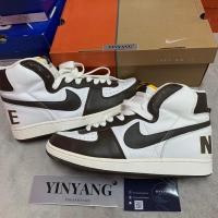 ราคา รองเท้าNike Terminator High White/ Baroque Brown-Varsity Red Sport-Gold (2004)ไนกี้ของแท้ (22178035356)